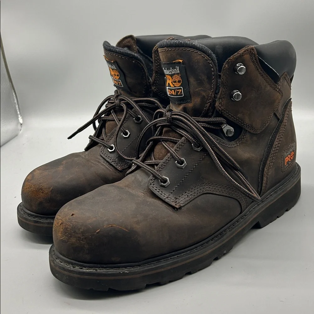 Timberland PRO Men's Pit Boss Steel Toe Work Boots sz 11